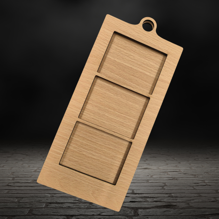 Personalized Wooden Photo Magnet Frame