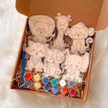 DIY Wooden Painting Kit for Kids